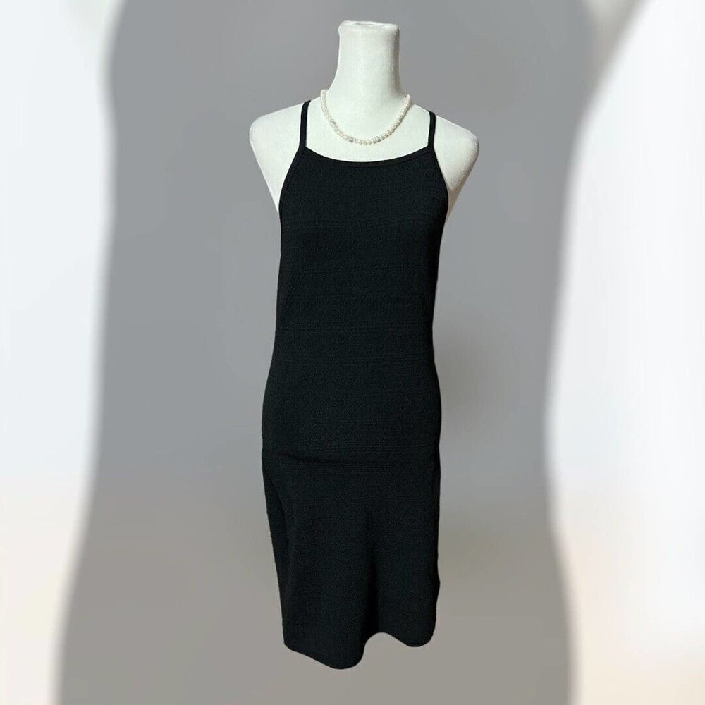 WOMENS BLACK PENCIL GARAGE DRESS